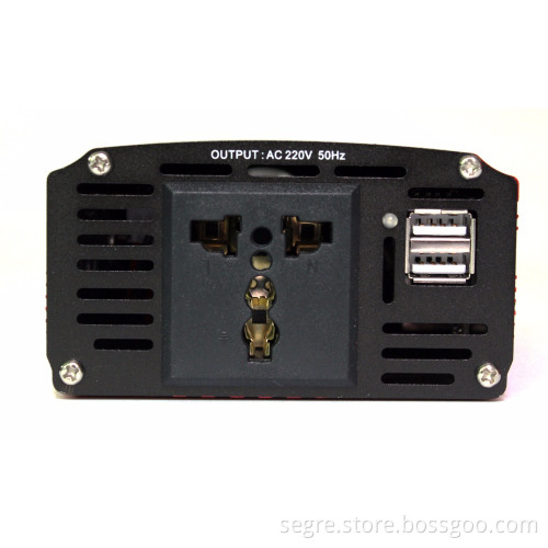 500W DC12V to AC220V Modified Sine Wave Power Inverter with dual USB output